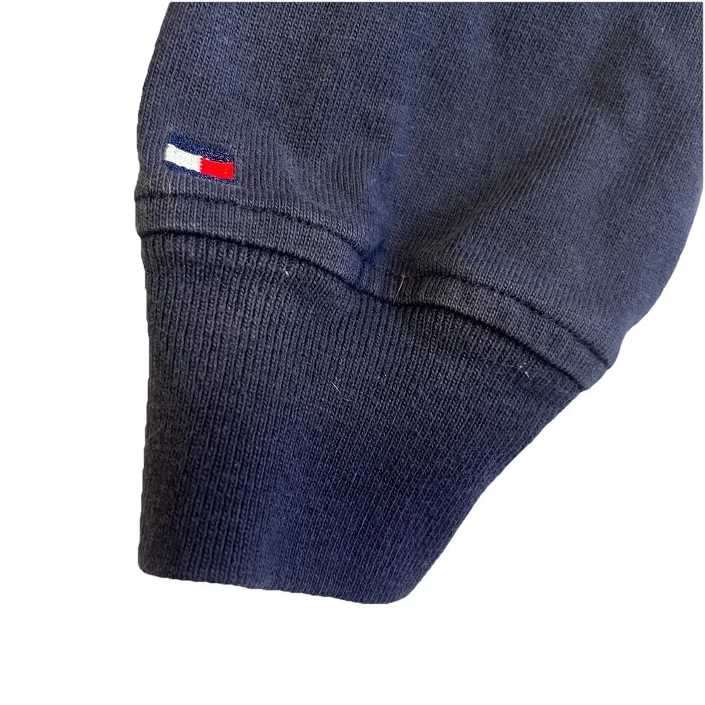 Vintage‎ Rugby Tommy Hilfiger Polo Sport Color block Spell Out Logo 90s